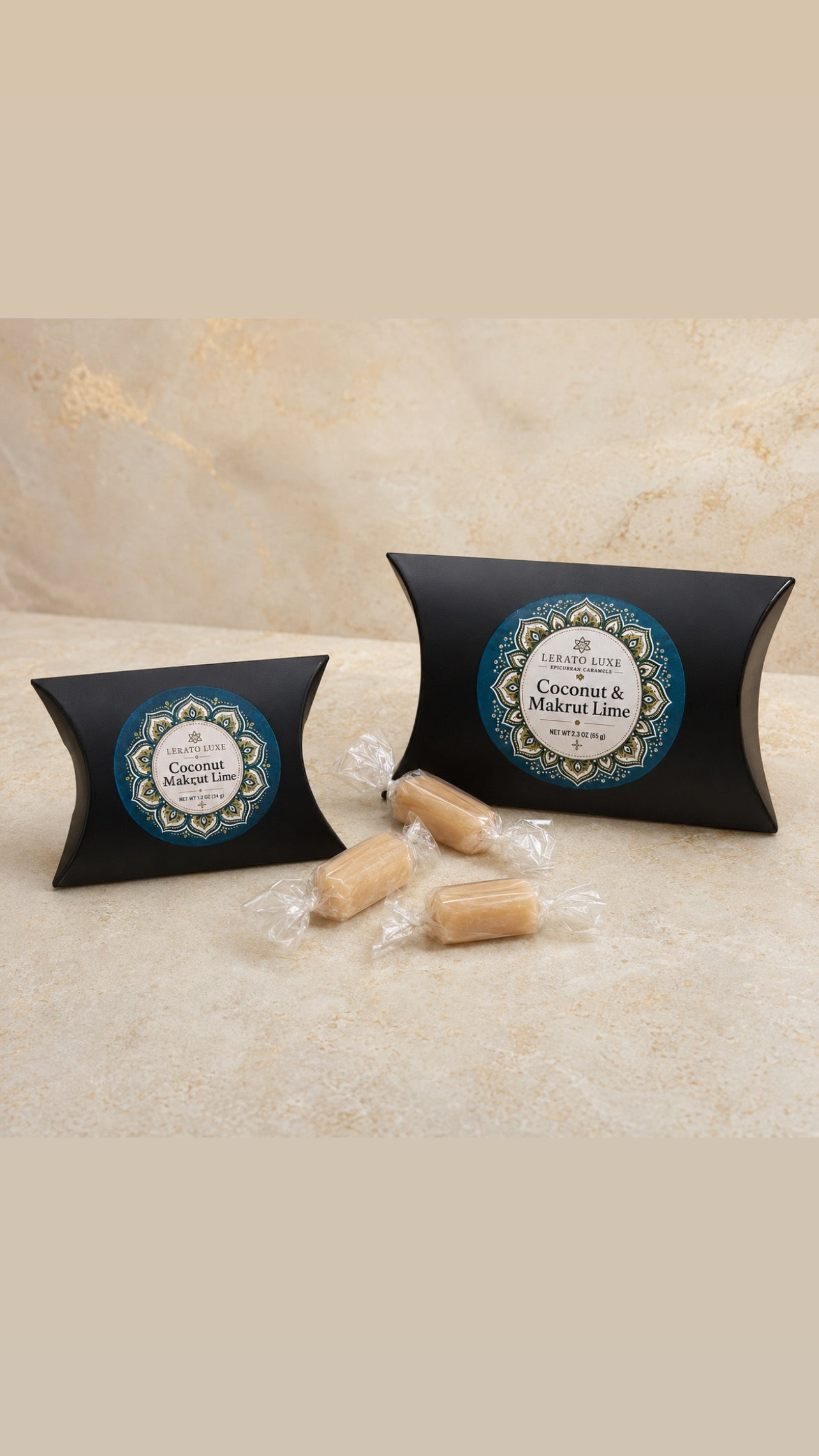 Coconut & Makrut Lime Artisan Caramels