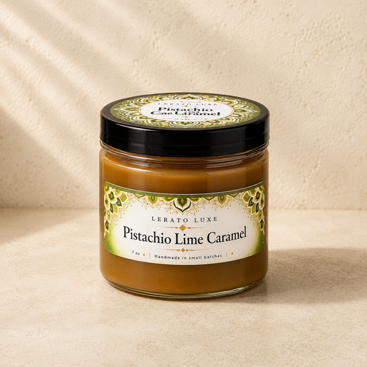 Pistachio Lime Caramel Spread