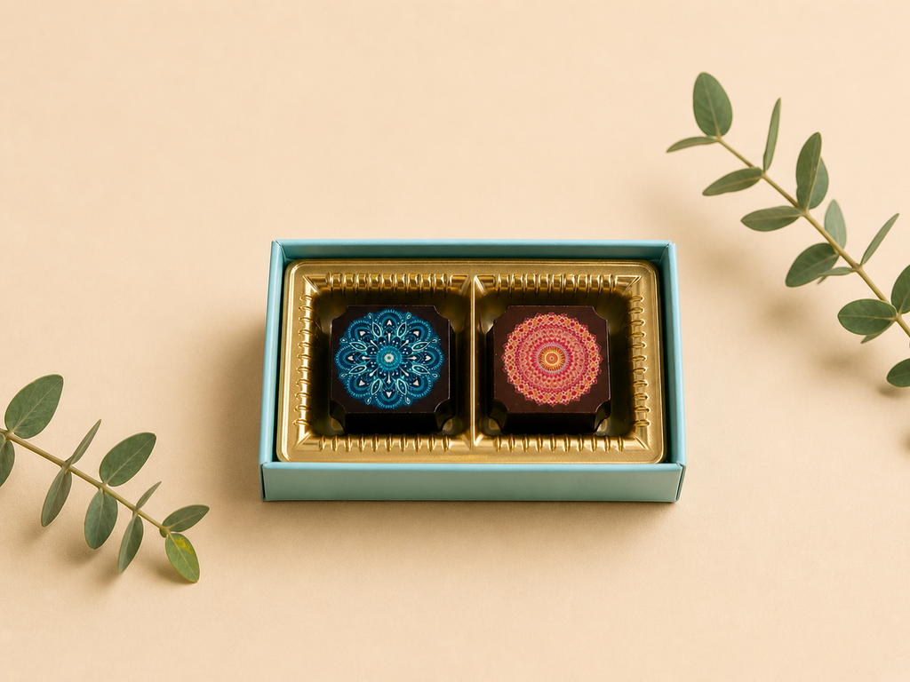 Artisan Chocolate Bonbons- 2 Piece Gift Box